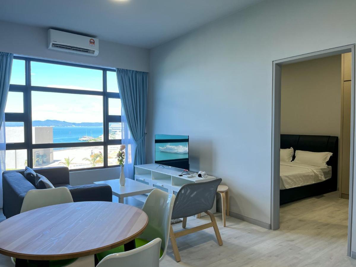 Jesselton Point Seaview Homestay Kota Kinabalu Exterior foto