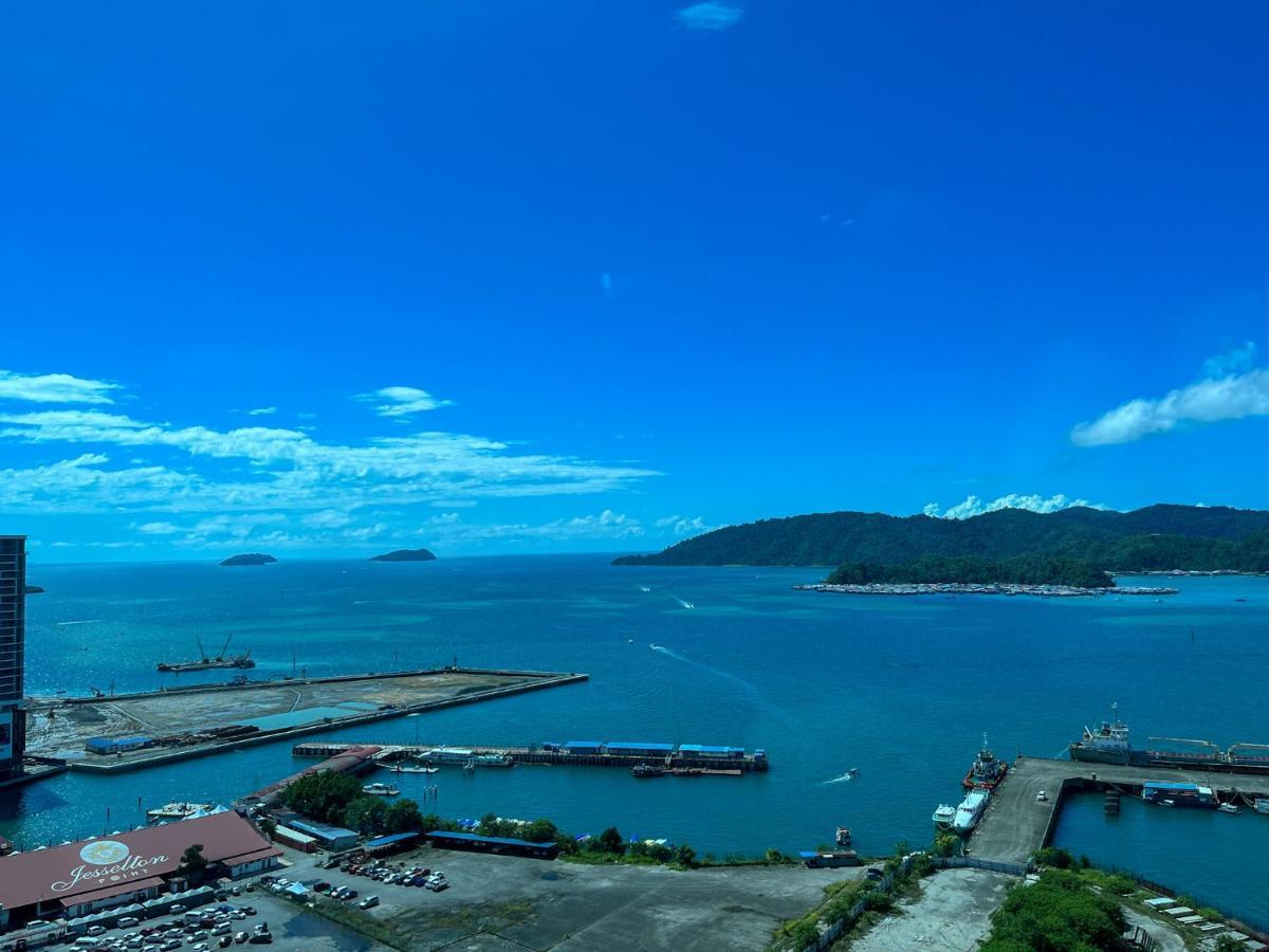 Jesselton Point Seaview Homestay Kota Kinabalu Exterior foto